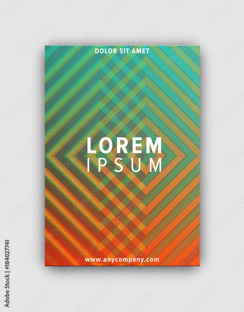 Modern Design Geometric on Vector Illustration