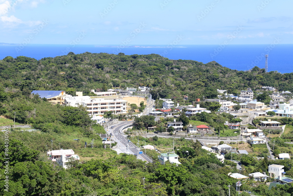 沖縄の絶景　街並み