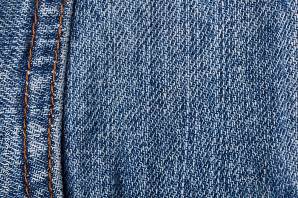 Jeans abstract texture and background with macro shot Jeans abstract texture and background with macro shot