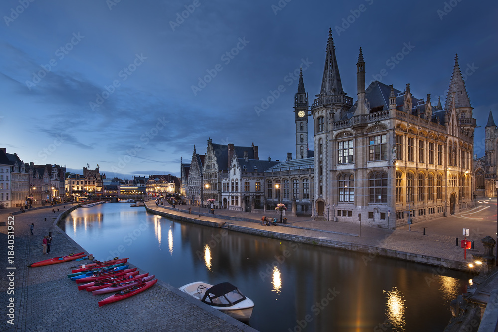 Obraz premium Gent, Belgium