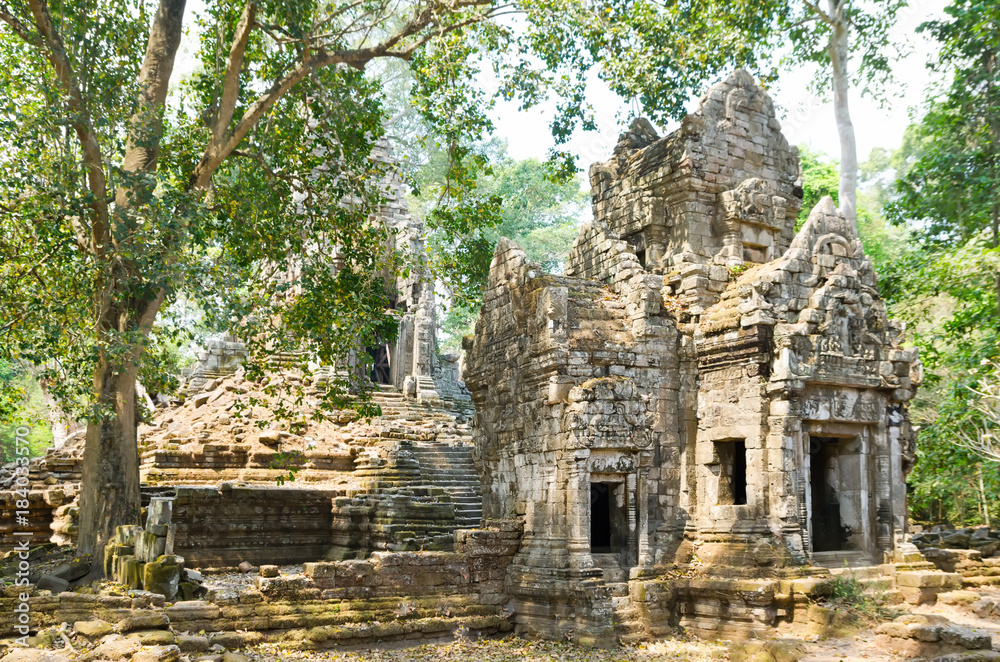 Preah Pithu in Angkor, Cambodia
