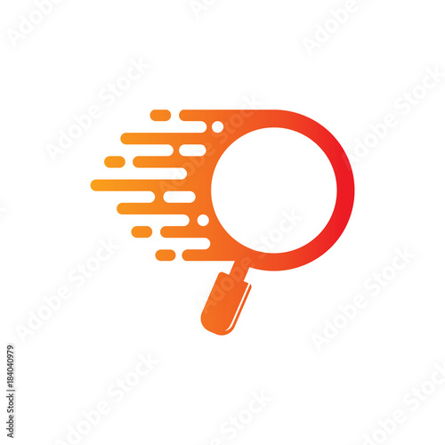 Quick search logo or icon vector design