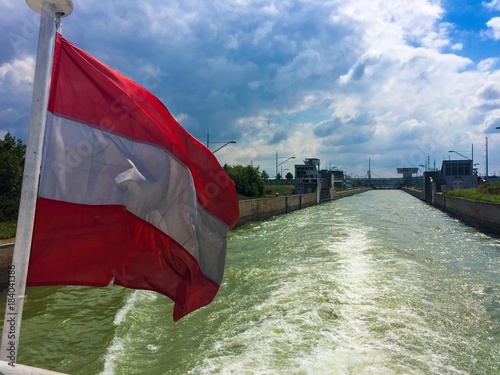 vienna canal cruise photo