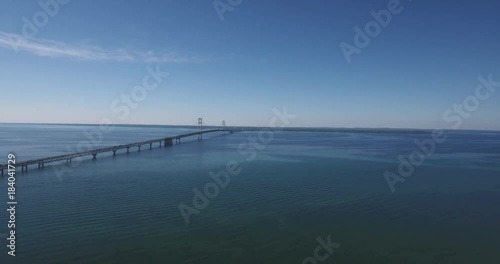 Flying Above the Mackinac bridge 03