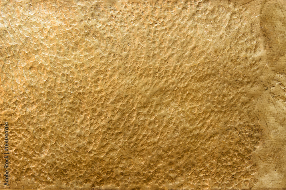 sheet of yellow metal, texture gold or bronze sheet of yellow metal, texture gold or bronze