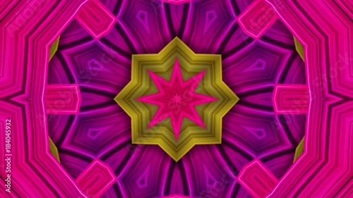 Abstract colorful motion background. Kaleidoscope.