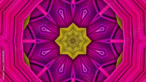 Abstract colorful motion background. Kaleidoscope.