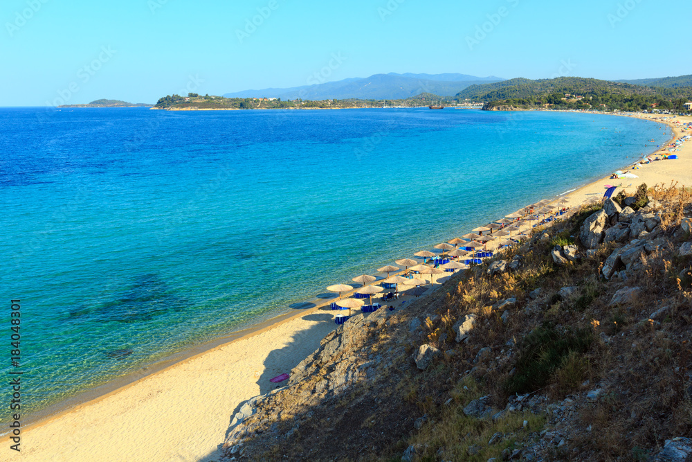 Trani Ammouda beach(Halkidiki, Greece).