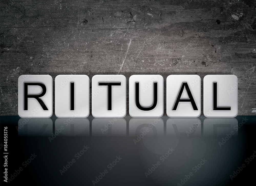 Ritual Concept Tiled Word