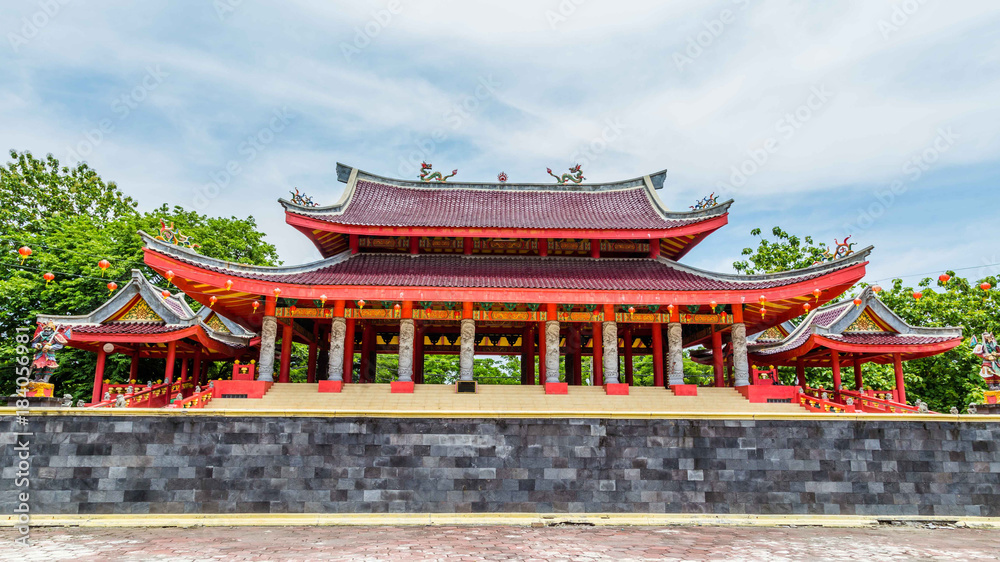 Sam Poo Kong temple in Semarang on central Java in Indonesia Sam Poo Kong temple in Semarang on central Java in Indonesia
