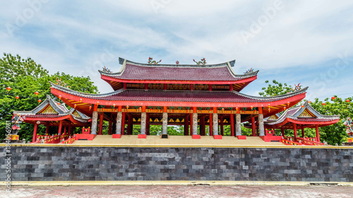 Sam Poo Kong temple in Semarang on central Java in Indonesia