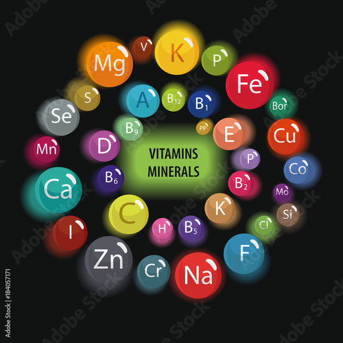 vitamins and minerals