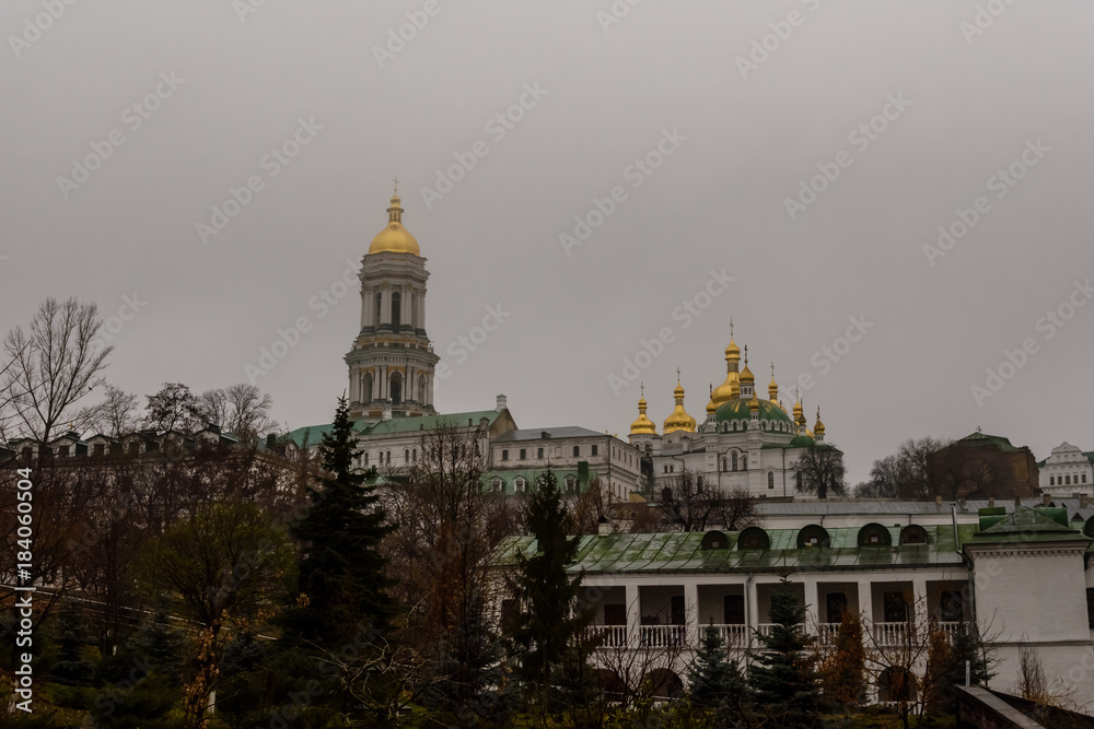 View on a buildings of the Kiev Pechersk Lavra