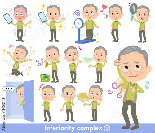 Green wear grandfather_complex