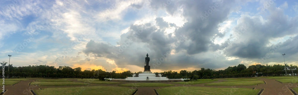 Phutthamonthon is a Buddhist park in the Phutthamonthon District, Nakhon Pathom Province of Thailand, west of Bangkok. Phutthamonthon is a Buddhist park in the Phutthamonthon District, Nakhon Pathom Province of Thailand, west of Bangkok.
