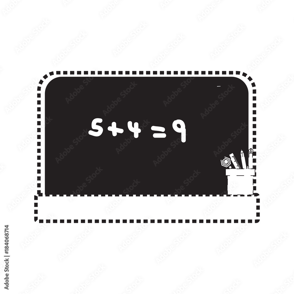 Fototapeta premium school board icon