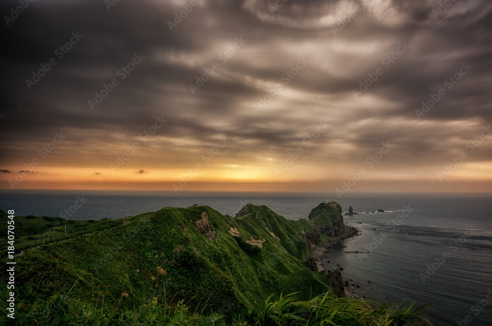 Kamui coast storm clouds