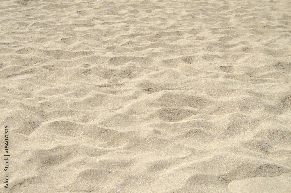 Sand on a beach Sand on a beach