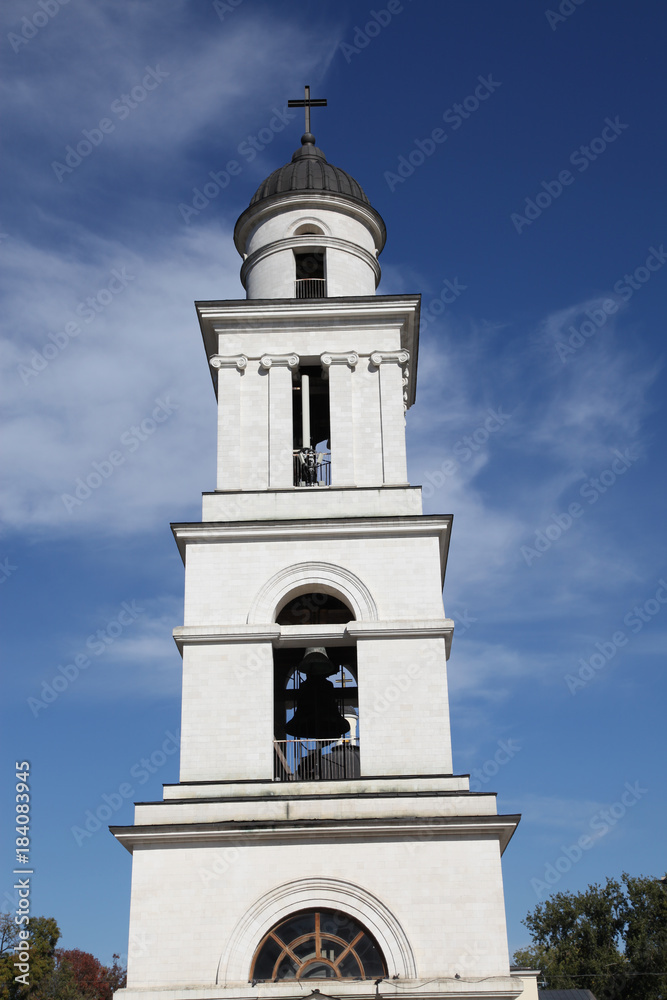 Nativity Cathedral and bell tower in Kishinev (Chisinau), Moldova Nativity Cathedral and bell tower in Kishinev (Chisinau), Moldova