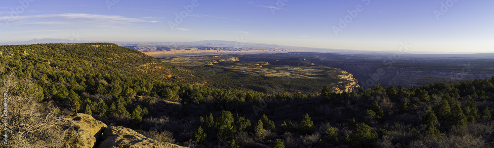 Texas Flat and North Fork Mule Canyon