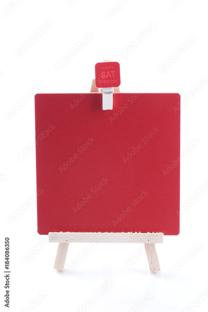 red board isolated with word of days in the week red board isolated with word of days in the week