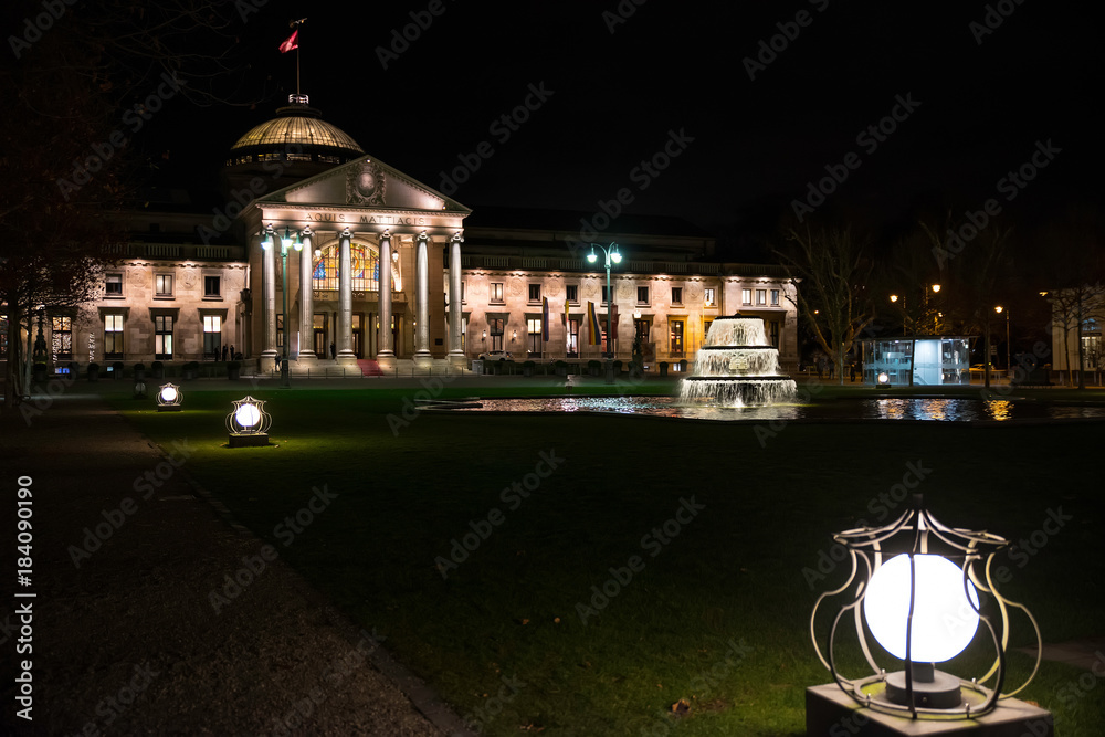 Naklejka premium Kurhaus Wiesbaden
