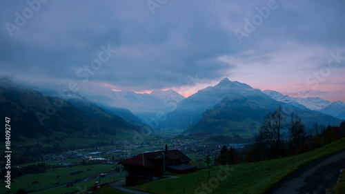 Ein typischer Herbsttag in der Schweiz