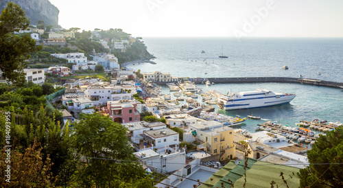 Marina Grande on Capri island, Italy