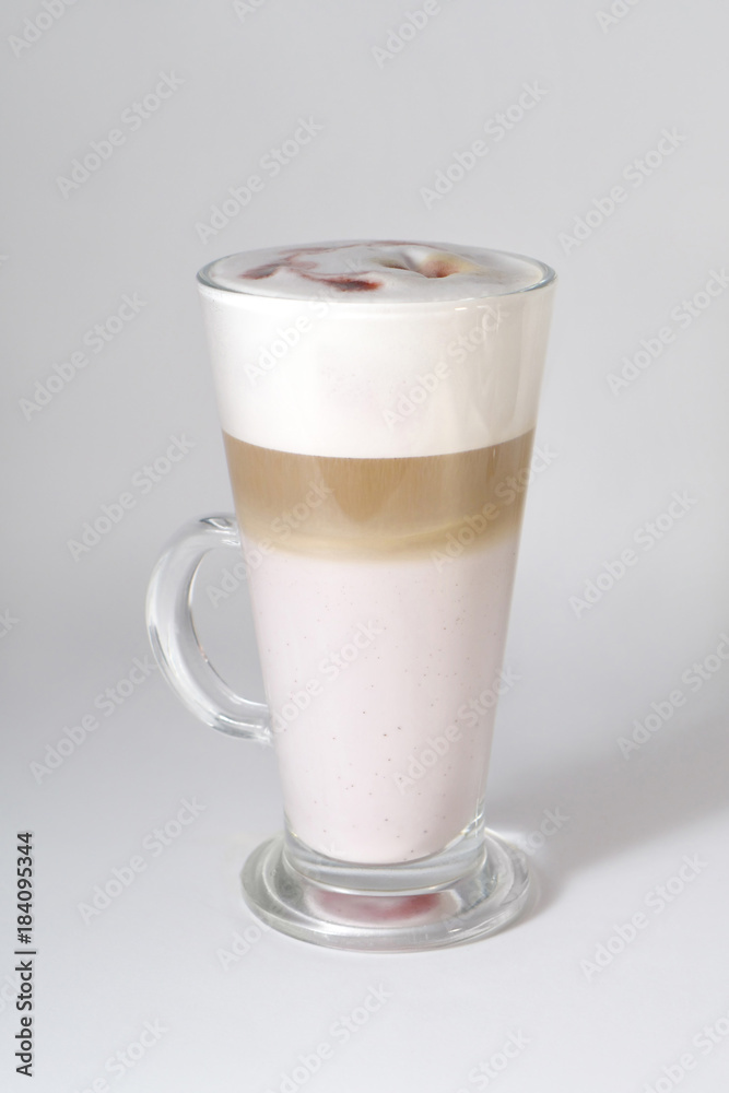 milk and grenadine coffee cocktail milk and grenadine coffee cocktail