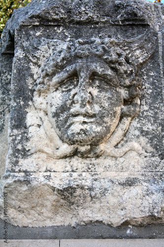 ancient face Rom Croatia Zadar © Malira