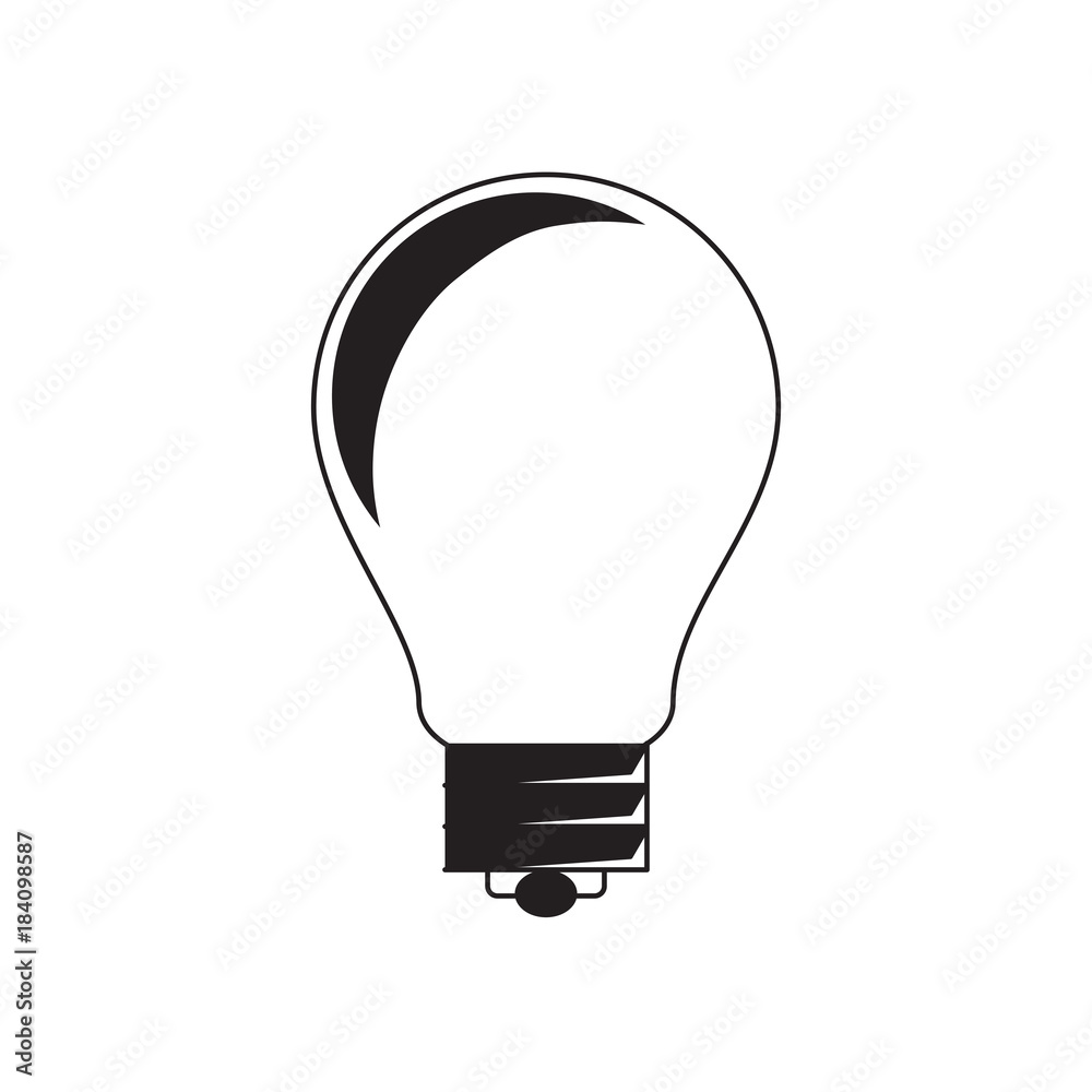 Obraz premium lihgt bulb icon image