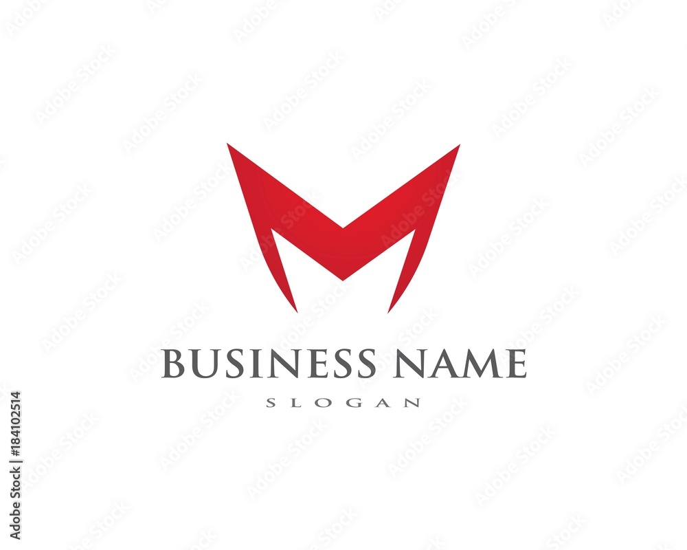 M Letter Logo Business