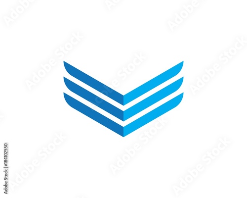 Falcon Wing Logo Template