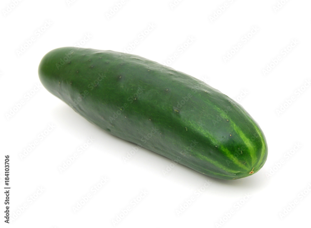 Fresh Cucumber isolated over white background. Fresh Cucumber isolated over white background.