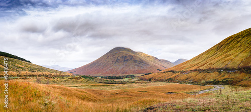 Scotland mountain panorama