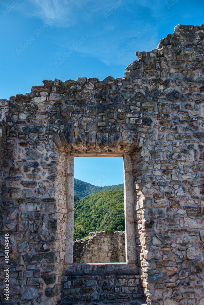 Ruin medieval  window