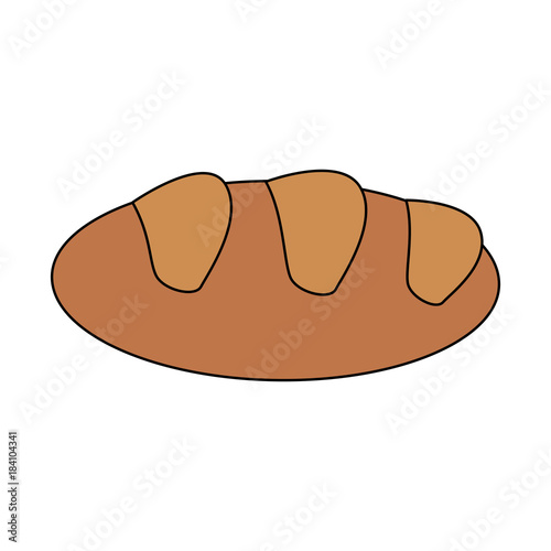 Fresh bread bakery icon vector illustration graphic design © Jemastock