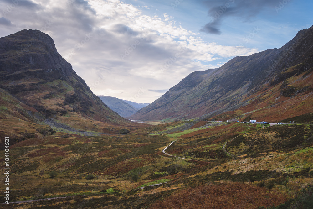 Fototapeta premium Glencoe Mountains