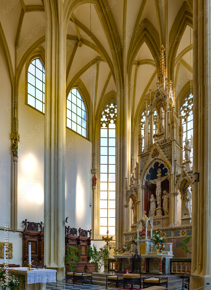 Obraz premium Church of St. Jacob in Brno, Czech republic