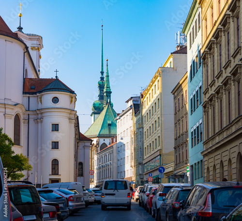 Church of St. Jacob in Brno, Czech republic photo