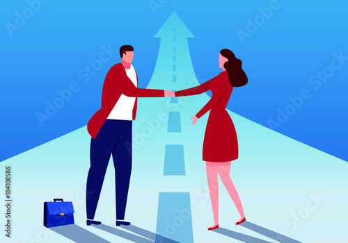 Successful business cooperation