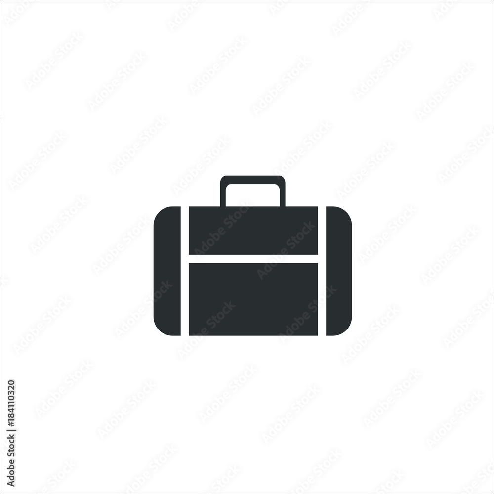 Suitcase. Bag. Baggage. Vector Illustration Suitcase. Bag. Baggage. Vector Illustration