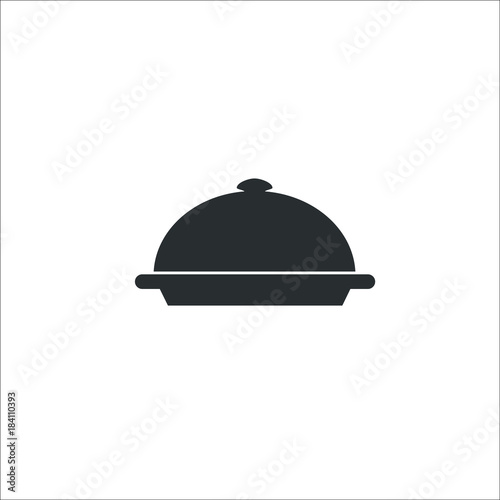 Restaurant dish icon