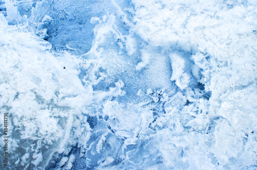 snow and ice background image