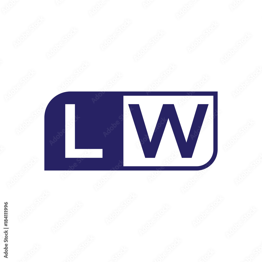 initial letter logo simple shape initial letter logo simple shape