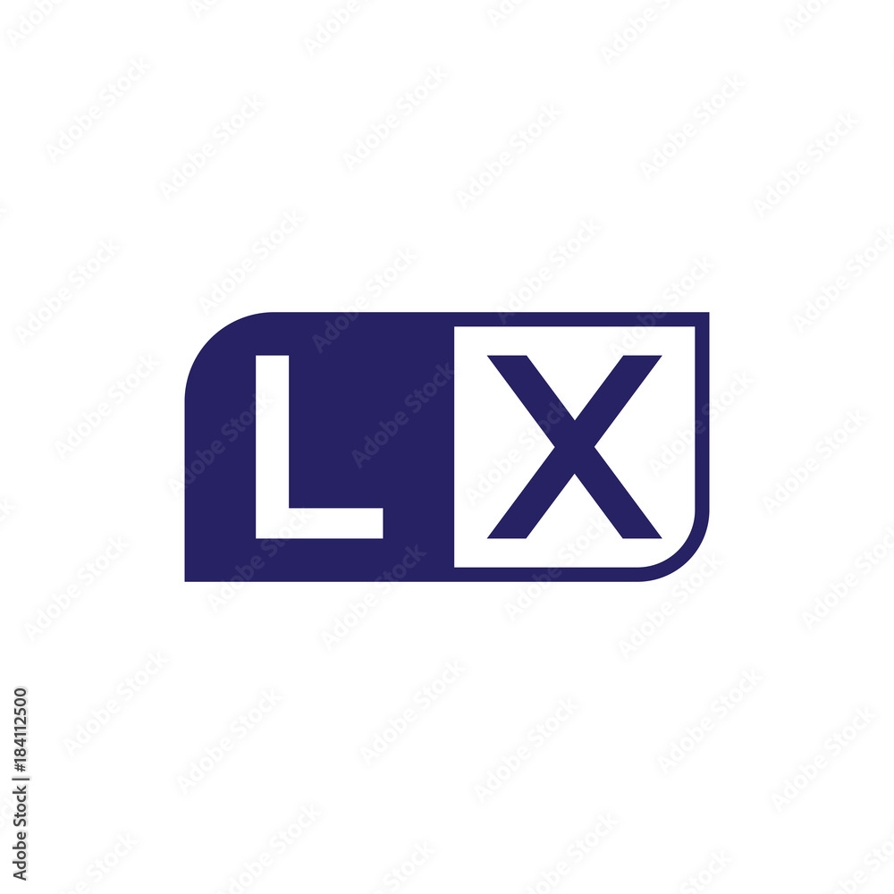 initial letter logo simple shape initial letter logo simple shape