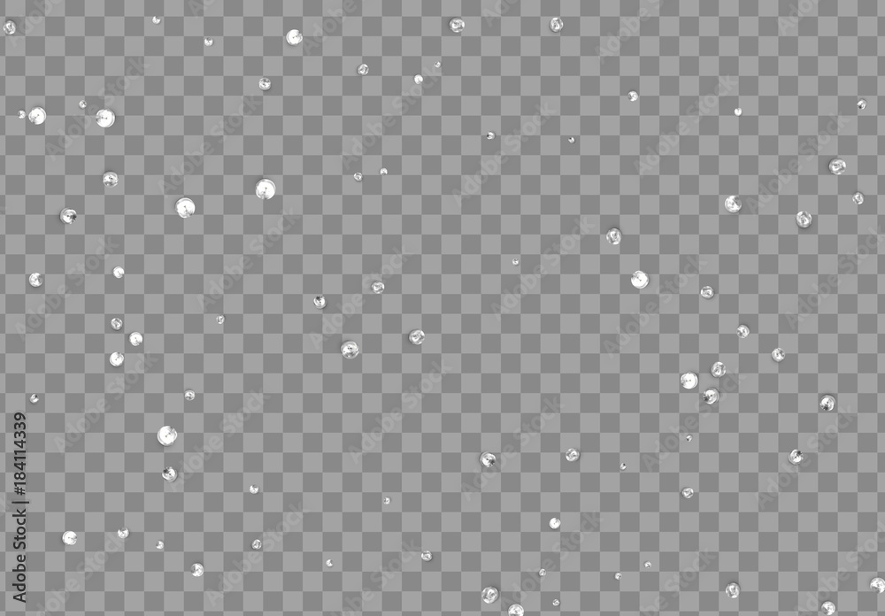 Texture iridescent precious diamonds. Rhinestone gems on transparent background.