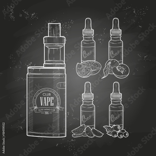 Vector set electronic cigarette vape pen