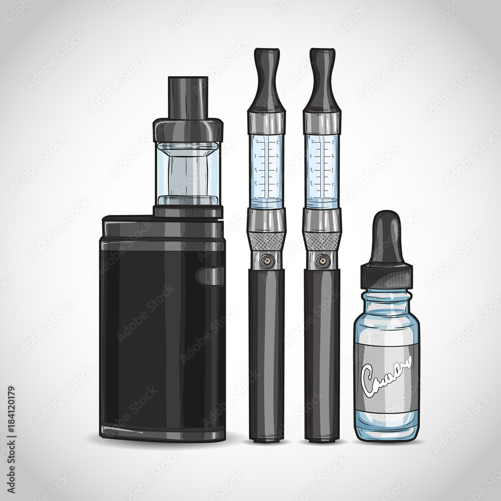 Vector vaporizer cigarette