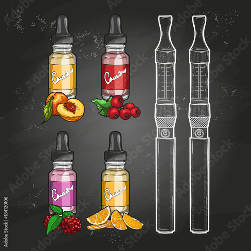 Vector set e-cigarette vape pen